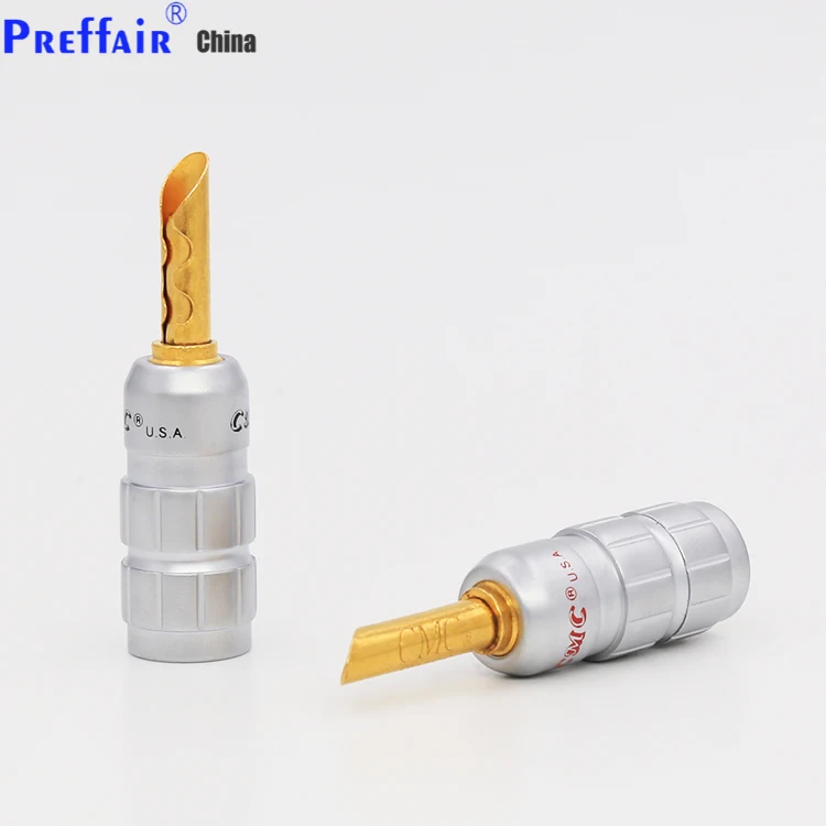 

CMc Gold plated Banana speaker connectors Banana jack BFA