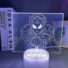 Аниме Демон Истребительница Kimetsu без Yaiba светодиодный ночной Светильник для Украшения в спальню светильник, подарок ко дню рождения с манги Демон Истребительница комната стол 3d лампа