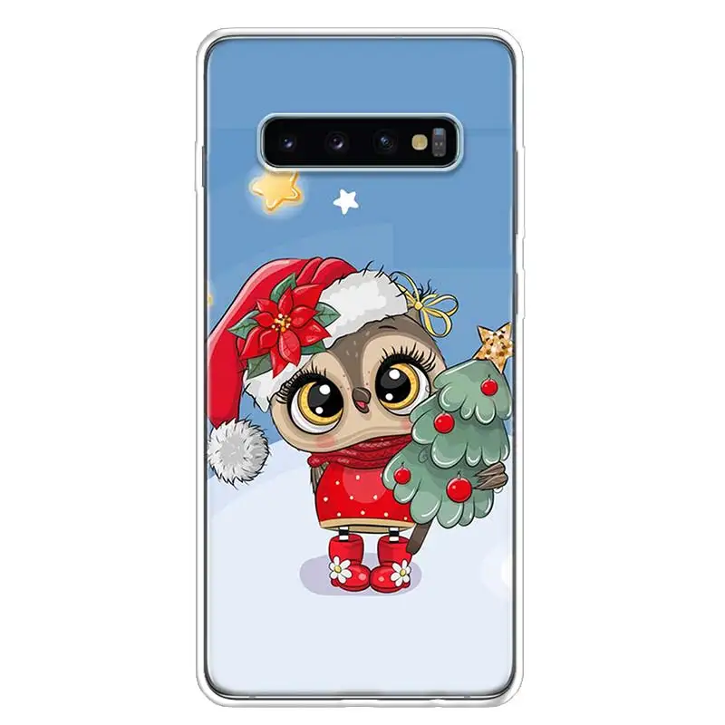 Baby Cute Owl Lover Cartoon Candy Phone Case For Galaxy A71 A51 5G A41 A31 A21S A11 A01 A70 A50 A40 A30 A14 A20E A10 Samsung A9