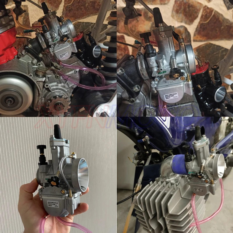 Универсальный карбюратор PWK 28 30 32 34 мм 2T 4T для Keihin Mikuni с Power Jet Yamaha Suzuki Honda 75cc-250cc |