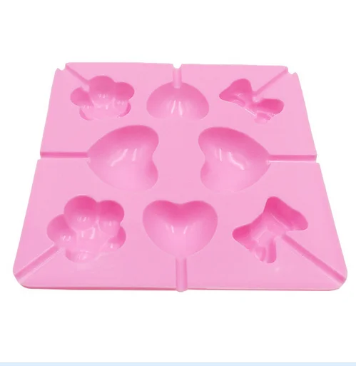 &quotСделай сам&quot леденец форма для шоколада силиконовые на палочке плесень льда