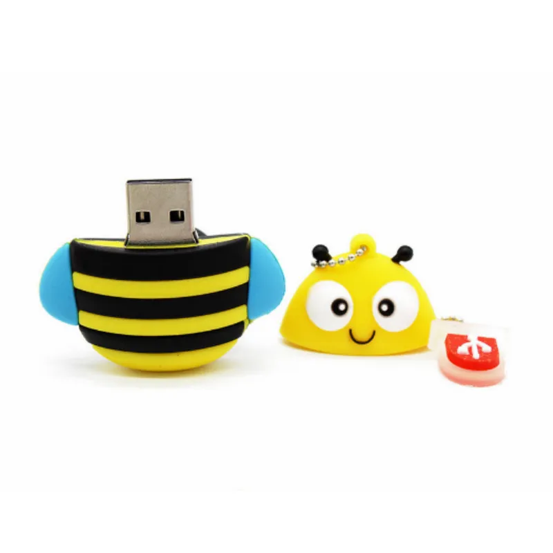 Флэш-накопитель usb в стиле милый мультяшный Пингвин сова лиса 4 ГБ 8 16 32 64 Гб 128