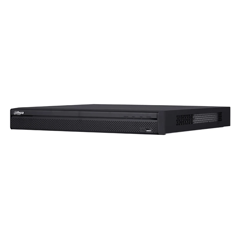 Dahua оригинальный NVR5216 16P 4KS2E NVR5232 16/32CH 16/32POE 12MP 1U 16PoE 4K H.265 + Ai сетевой видеорегистратор