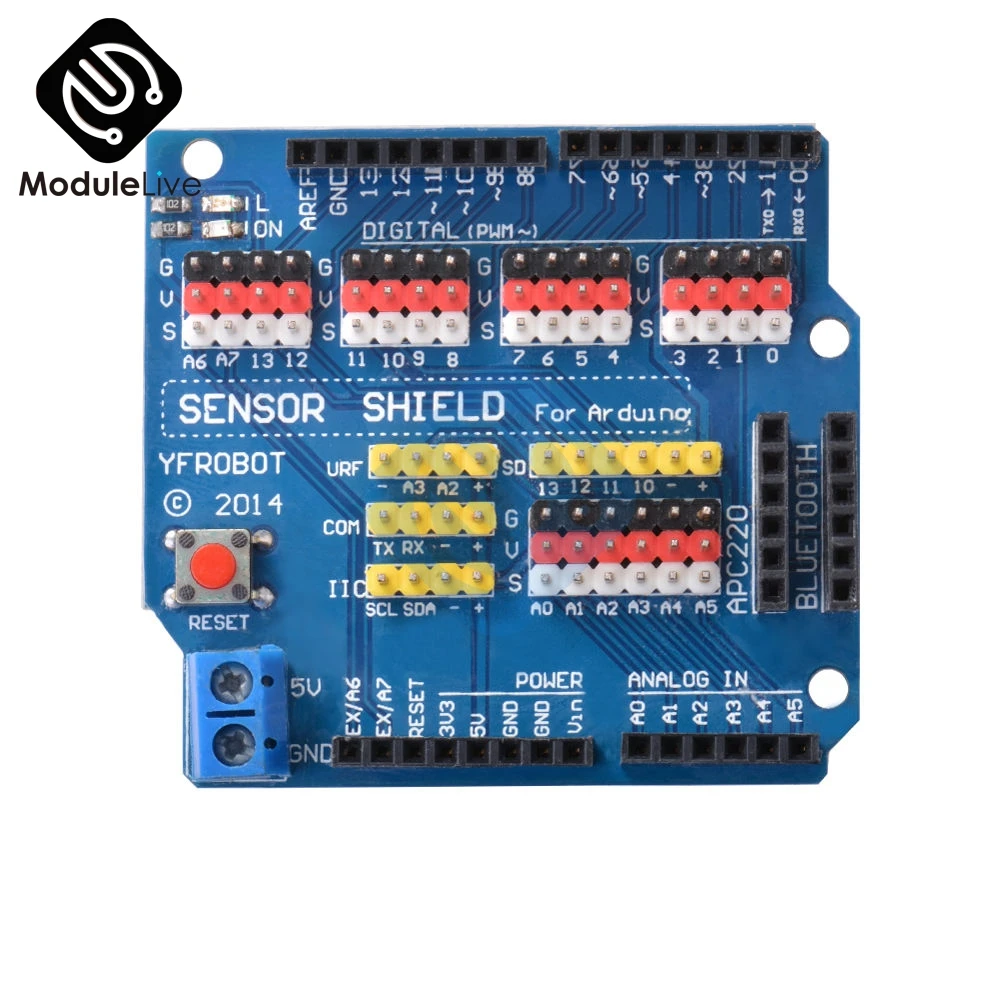 Плата Расширительная V5 Для Arduino UNO R3 V5.0 щит электронного модуля инструменты для