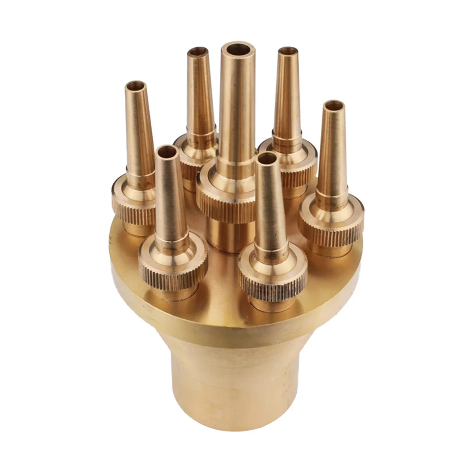 

Фонтанные форсунки латунь разбрызгиватели пруд вращающийся Медь головка сопла для уличный парковый Waterscape сопло для ландшафтного дизайна