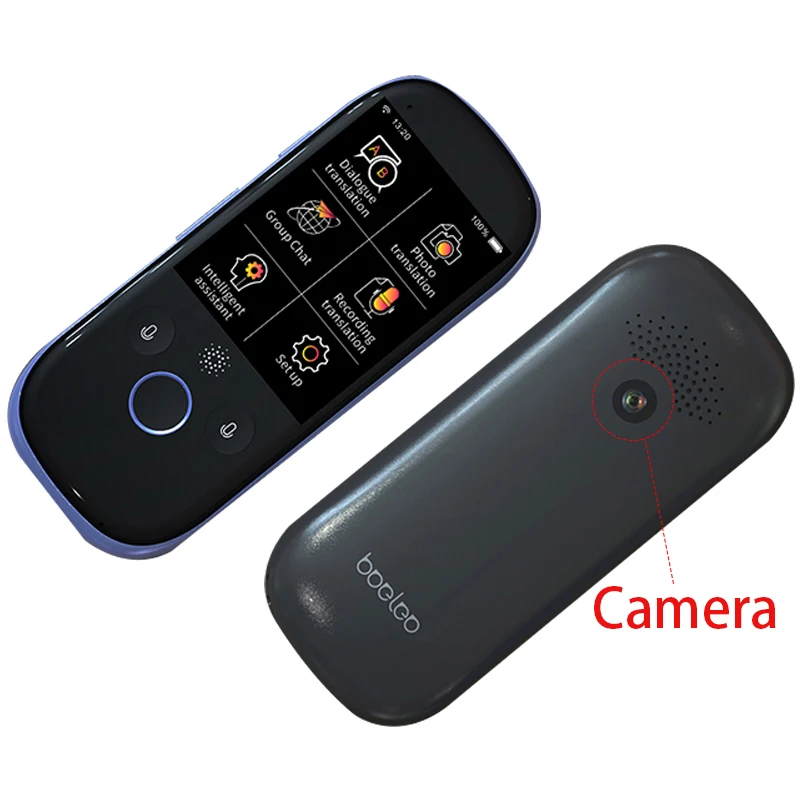 K1 Pro Simultaneous smart Voice Translator 2.4 Inch WIFI 500MP photo translation Multi-language Portable Smart | Электроника