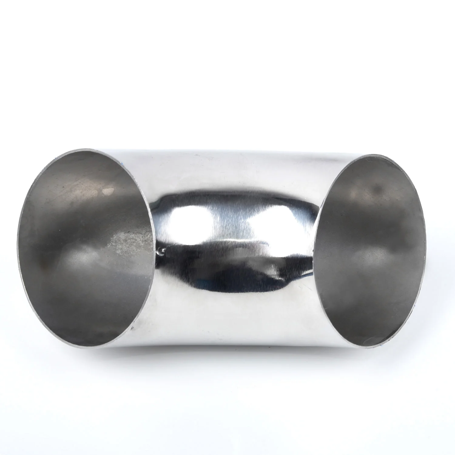

1Pc Stainless Steel Elbow Angle Bend Pipe OD 63mm Sanitary Butt Weld Car Exhaust Pipe Muffler Turns Welded Pipe