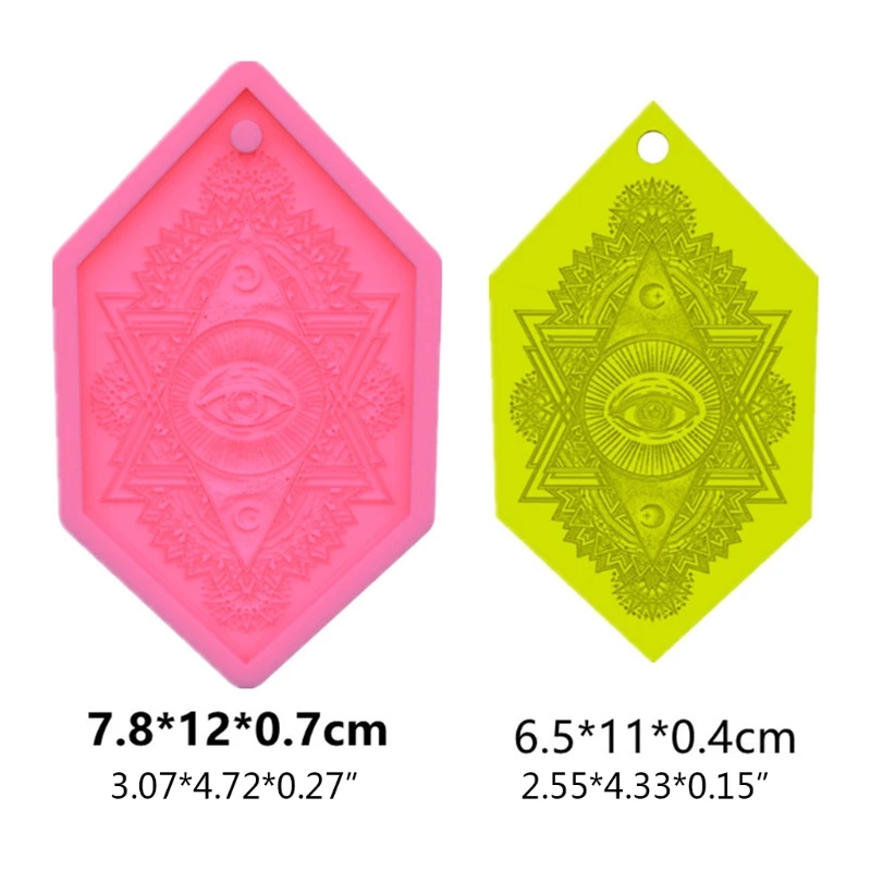 

Devil's Eye Drop Tag Silicone Mold is Suitable for Resin Epoxy Resin Diy Craft Box Jewelry Making