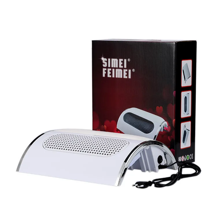 

Nail Dust Collector Nail Polish Vacuum Cleaner 3 Fans for Nail Art Equipment Nail Art Tools Machine for Manicure with 2 Bags