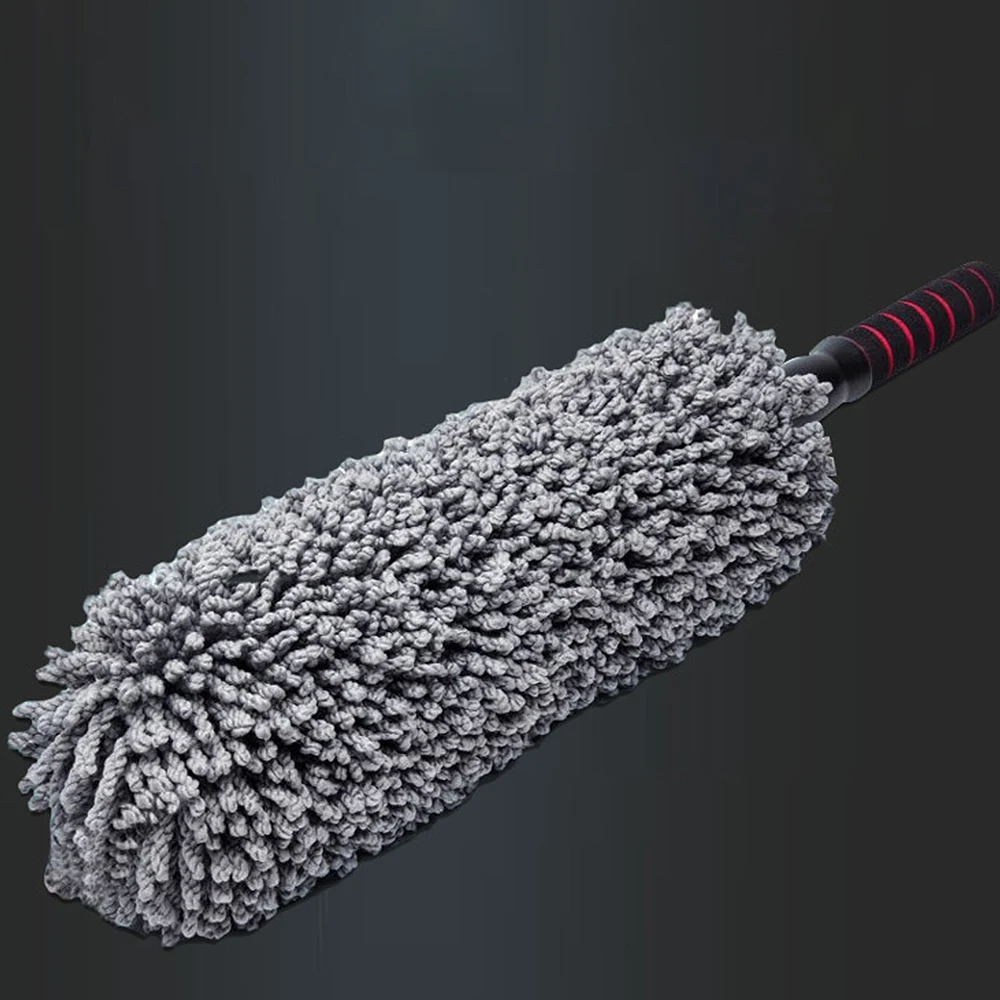 

Car Duster Brush Car Cleaning Dirt Dust Clean Brush Universal Telescopic Microfiber Polishing Detailing Towels Cloths