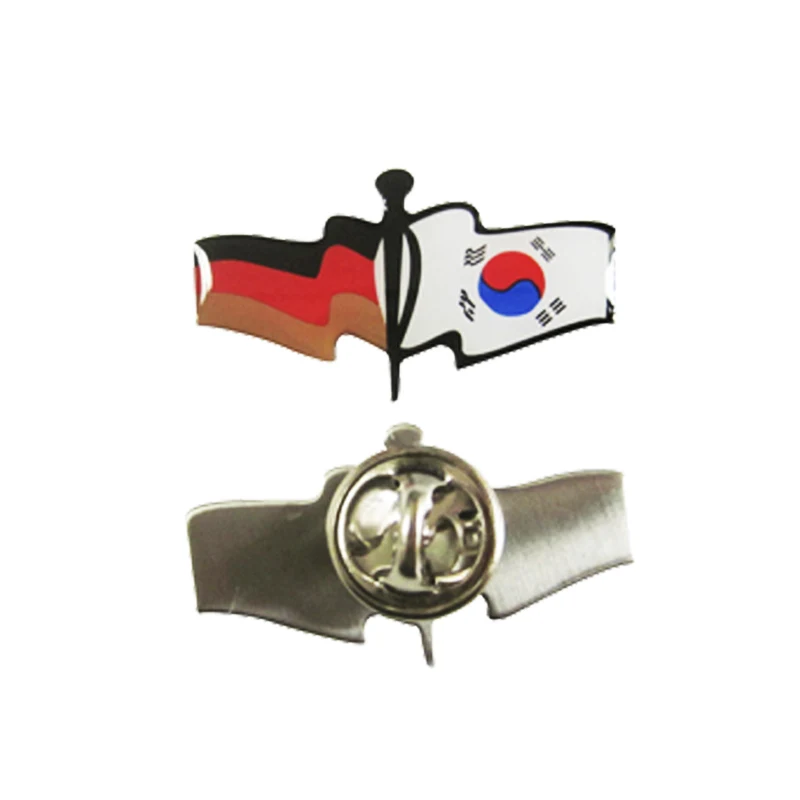 

Factory Outlet Metal Badge Custom Flag Badge Lapel Pin