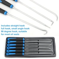 6 pcsset car auto vehicle oil seal screwdrivers set o ring seal gasket puller remover pick hooks tools for car repair