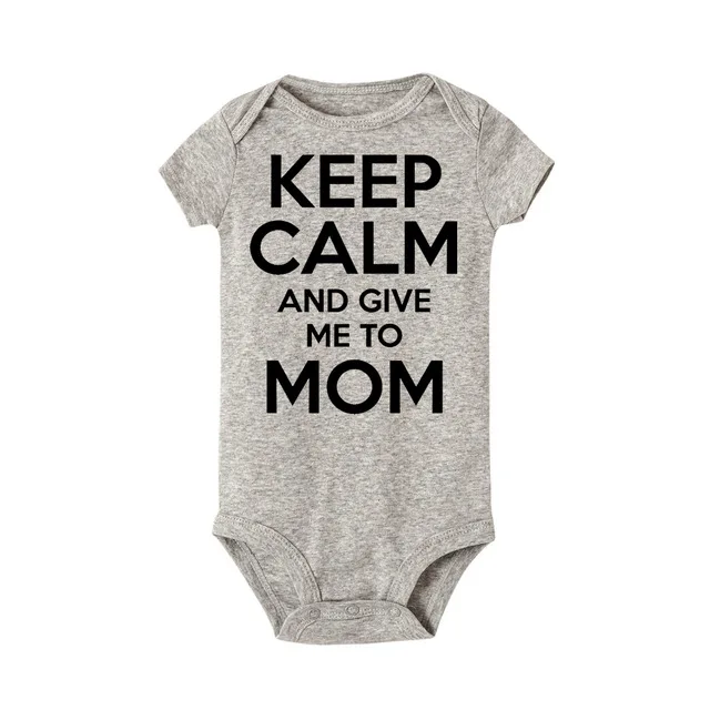 Детское боди детская одежда для мальчиков и девочек сохраняйте спокойствие