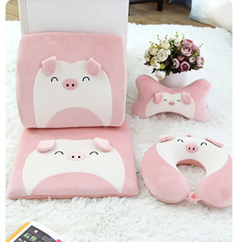 Массажная подушка массажер для шеи тепловая электрическая Расслабляющая