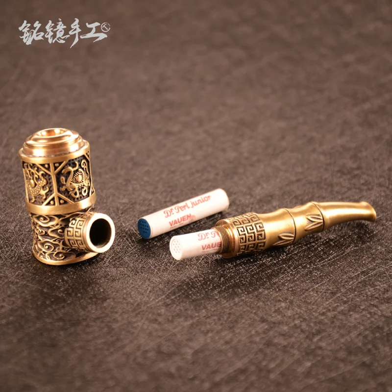 9 мм 50 шт деревянные табачные трубки фильтры облегчают курительную трубу фильтр с