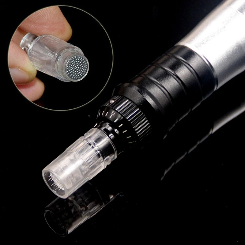 5 шт. тату электрическая Перманентная ручка для макияжа иглы 12 36 нано круглый