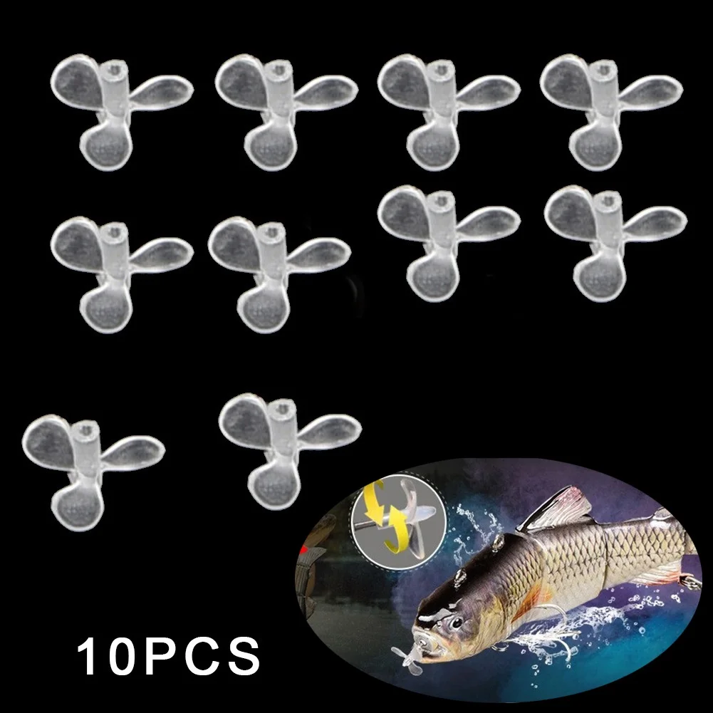 

10PC Bait Propeller Propeller For Fishing Lure Electric Lure Wobblers Fishing Swimbait Multi-section Artificial Bait Wobblers