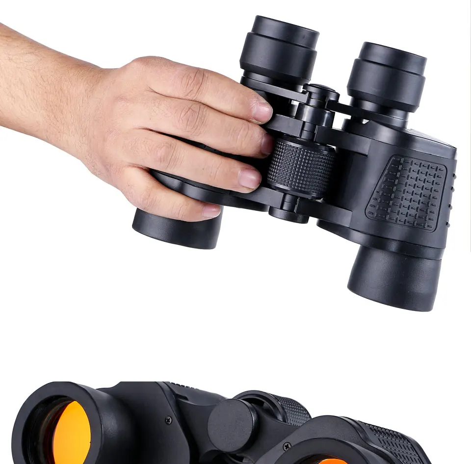 

High Power HD Professional Binoculars 80x80 10000M Hunting Telescope Optical LLL Night Vision for Hiking Travel High Clarity