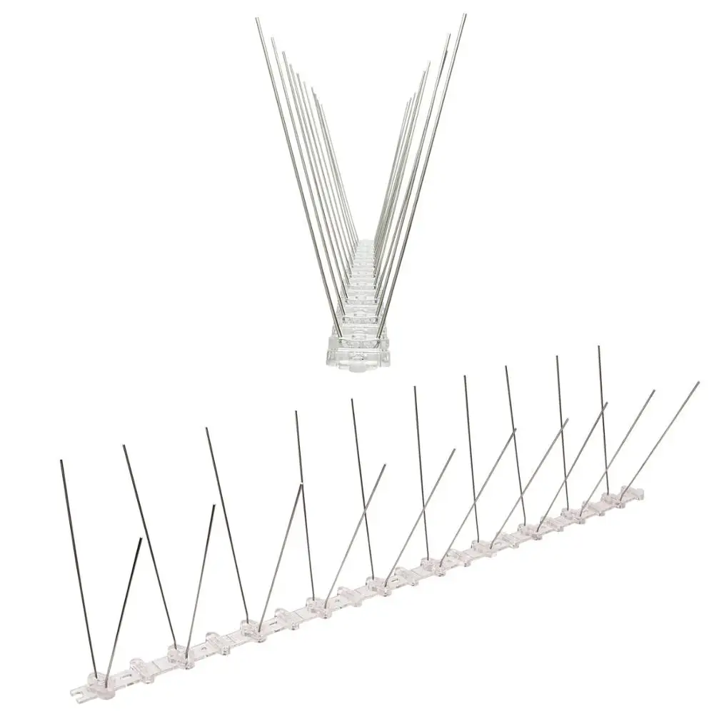 MH-02-TP 2 ряда голубь птица шипы на Поликарбонат база-высокое качество решение для