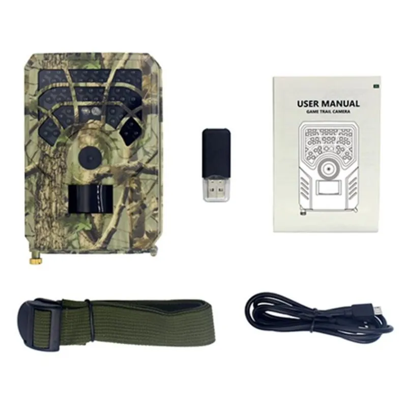 Наружная камера для дикой природы 12 МП 1080P ночная сцена Обнаружение движения