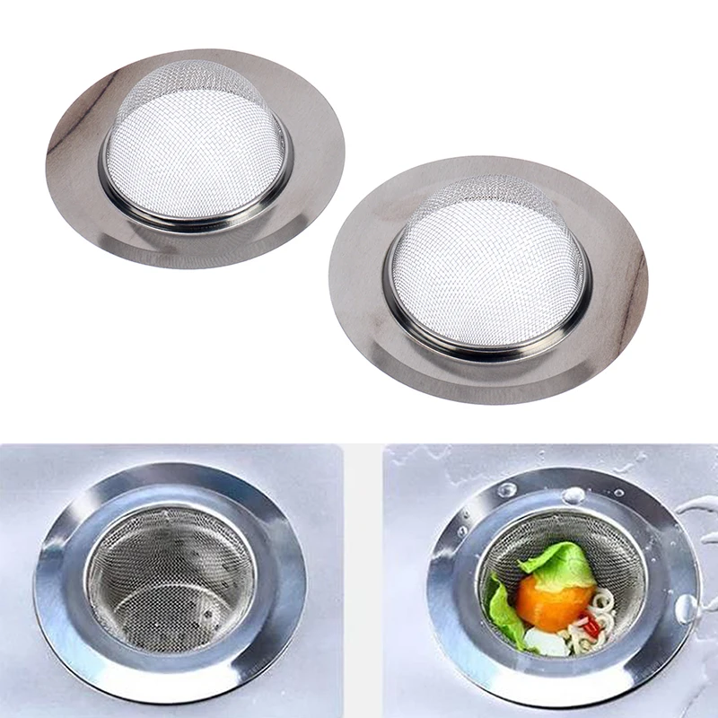 

Kitchen Sink Drain Filter Stainless Steel Strainer Cage Sink Strainer Mesh