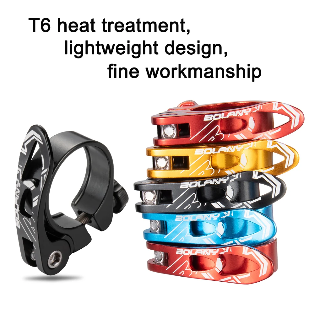 Быстросъемное крепление BOLANY для горного велосипеда из алюминиевого сплава 31 8 мм