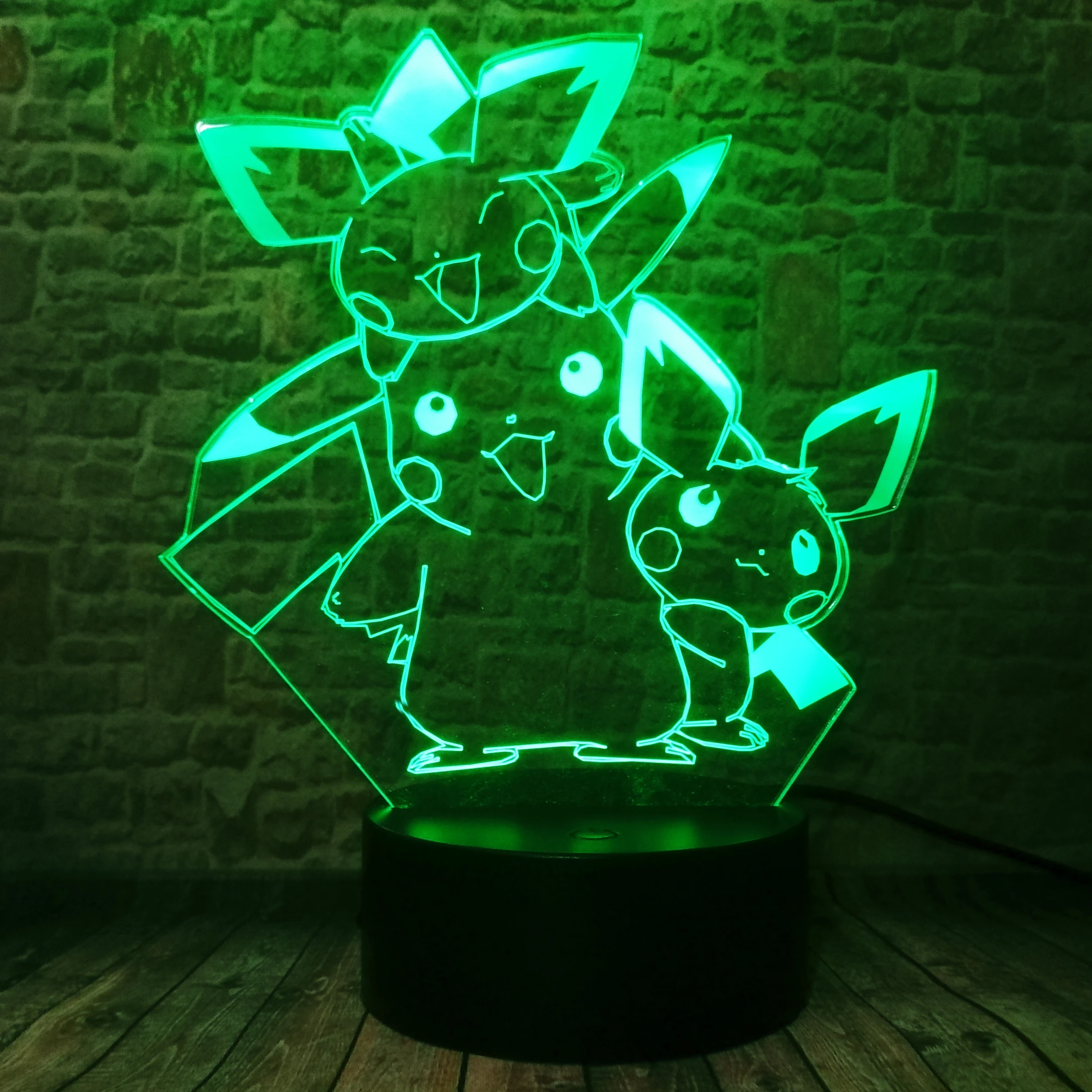 Веселая Игра Pokemon Pikachu Go фигурка семейная команда умная 7 цветов Usb сенсорный