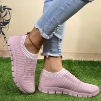 2021 autumn casual platform sneakers breathable non slip walking shoes solid color ladies vulcanized shoes large size 3544