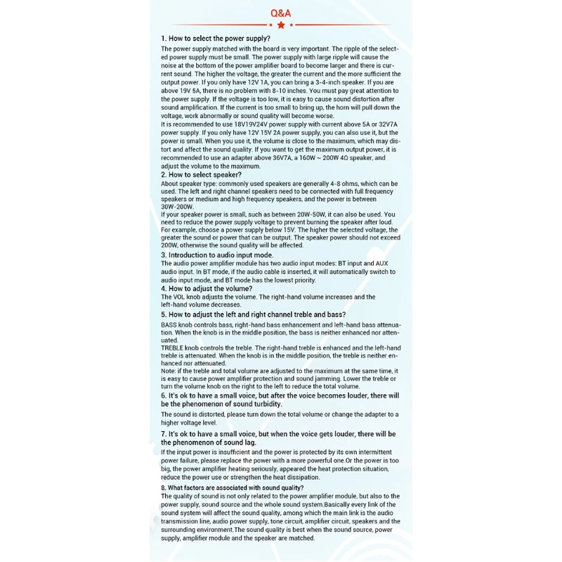 

Плата усилителя 5,0, стереоприемник, 2-канальная Плата усилителя TDA7498E, чип, миниатюрный беспроводной высокомощный цифровой модуль