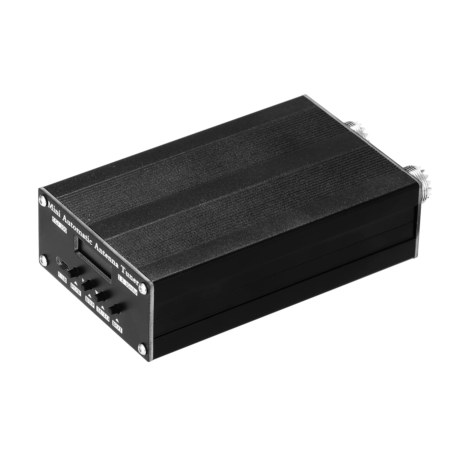 ATU 100 1 8 30 МГц 0 91 дюймов OLED Дисплей HAM тестер Мини автоматический тюнер антенны