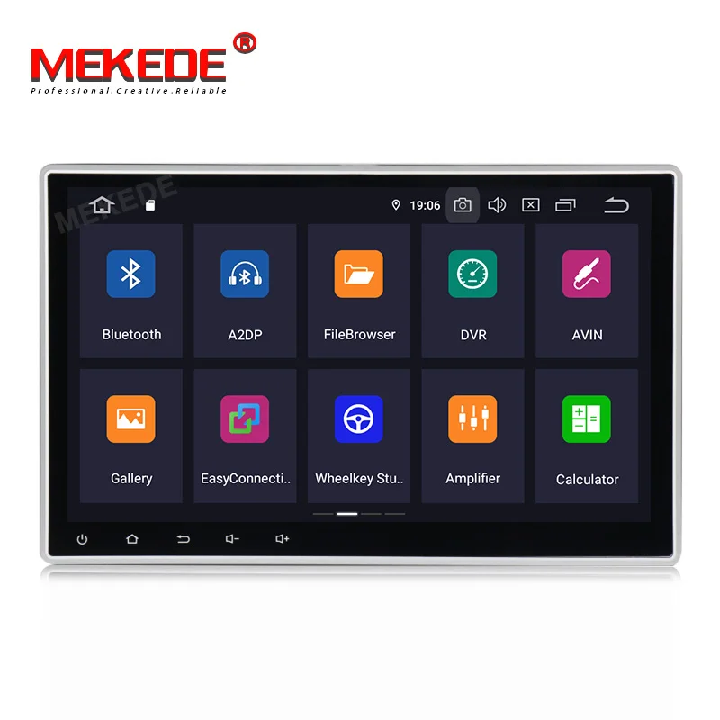 Mekede Android 9 0 4G DSP 10 1 дюймов автомобильный GPS dvd плеер для nissan универсальный с BT WIFI