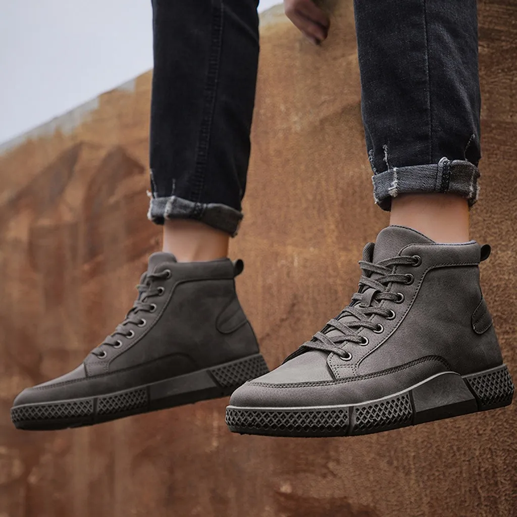 YOUYEDIAN Fashion men shoes sneakers winter Canvas High-top Shoes Comfortable 2019 zapatillas hombre#A2 | Обувь