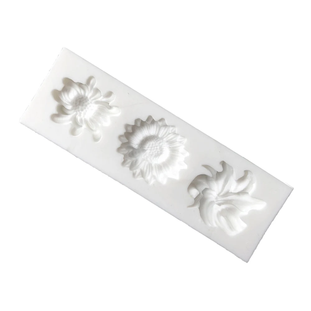 Новые силиконовые формы в виде цветка помадные торты инструменты для украшения