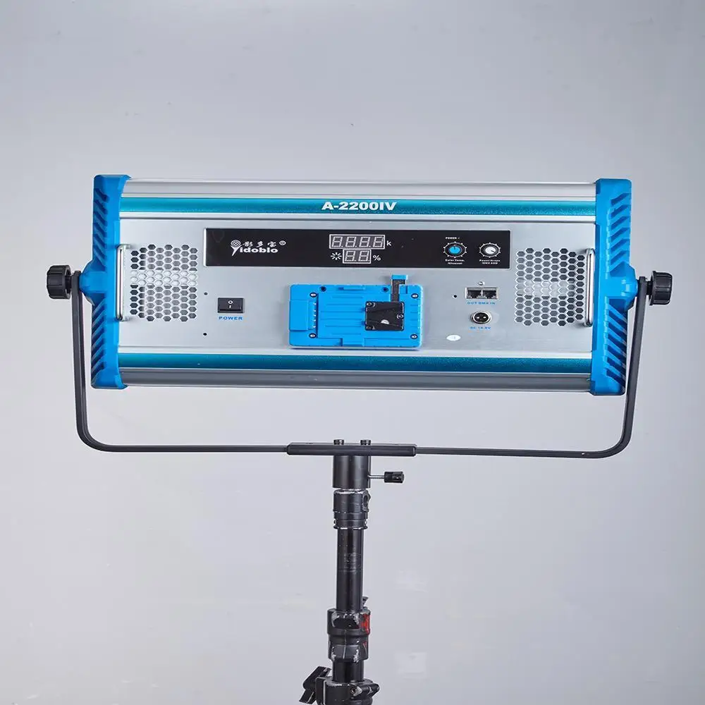 

Yidoblo 100W LED lamp bio-color adjust warm & cold light Pro photography studio led video light continue lighting A-2200IV