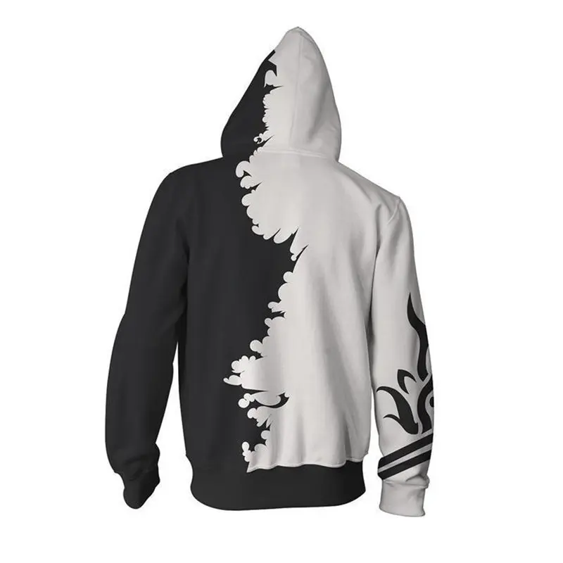 

Autumn Winter 3D Print Anime Fairy Tail Cosplay Hoodies Sweatshirts Casual Zipper hooded Jacket clothing