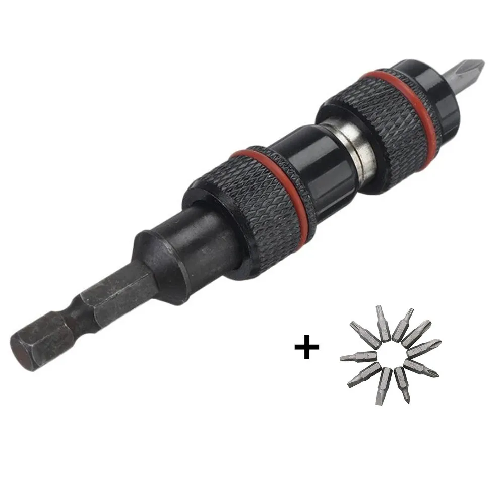 

Steel Impact Magnetic Pivoting Bit Tip Holder Swivel Screw Drill Accessory Bits