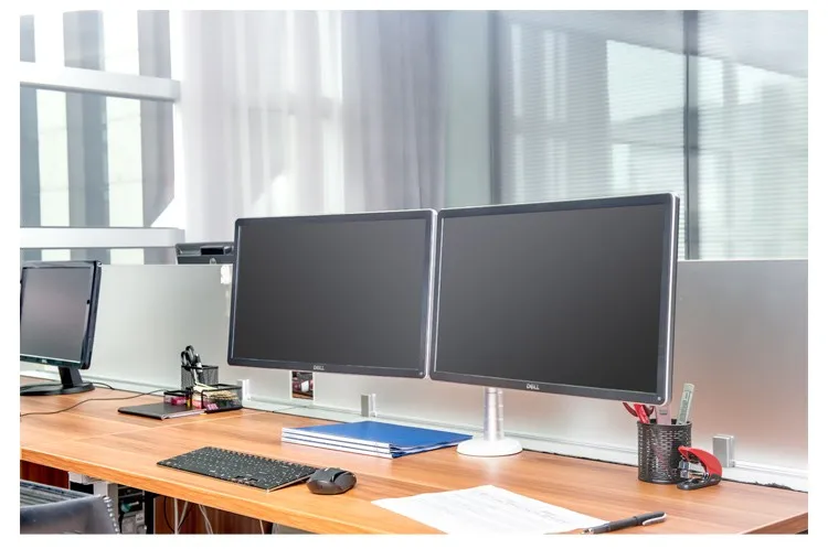 Двойной кронштейн для монитора из алюминиевого сплава с креплением на руку и