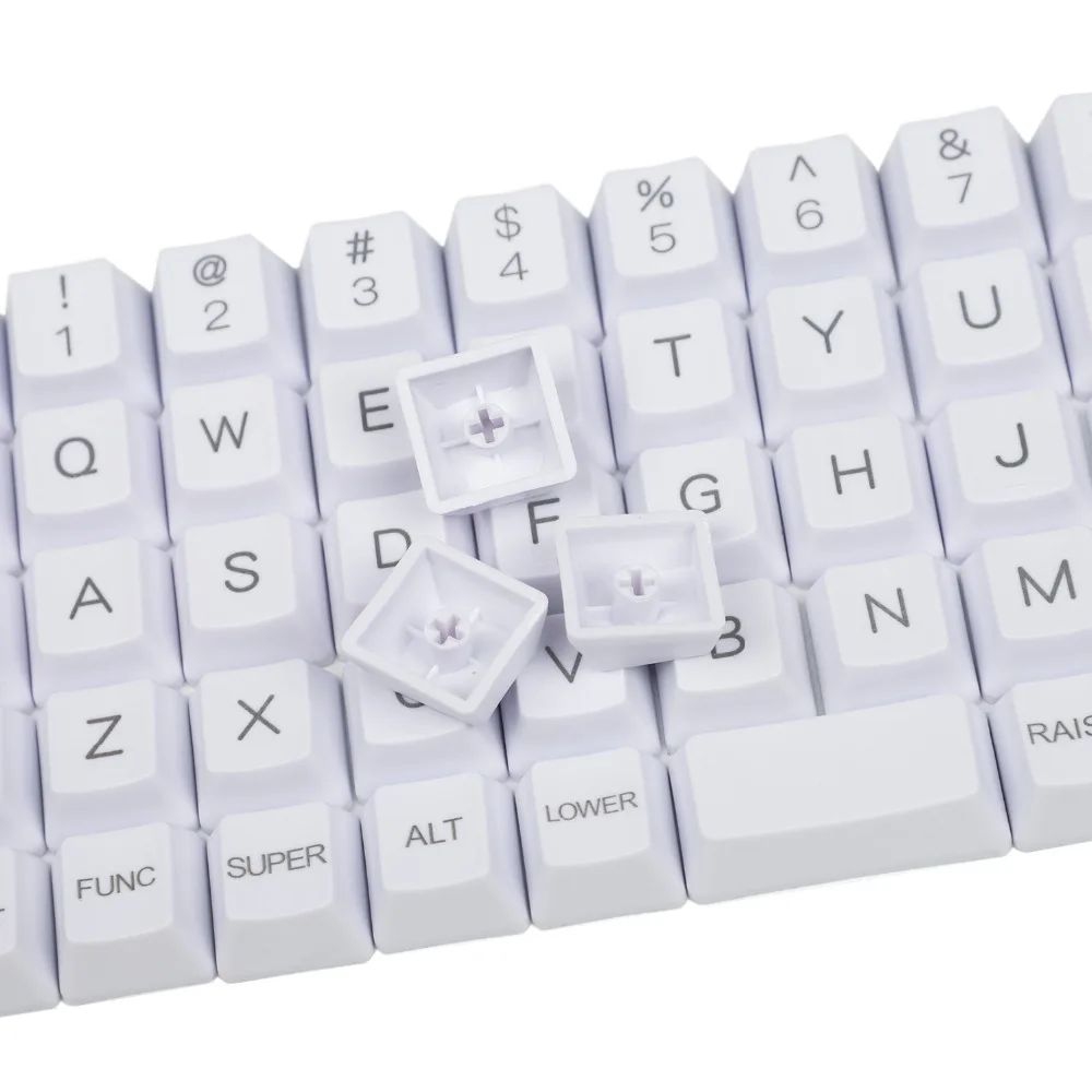 YMDK Planck Niu40 Preonic Keyset углеродный с лазерной гравировкой Топ принт OEM Keycap 1,5 мм толщина PBT