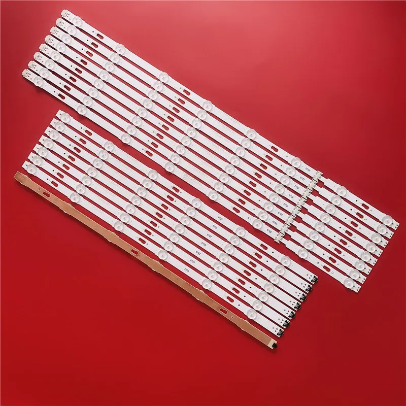 Светодиодная лента 16 шт Для Samsung UE65JU6570 UE65KU6172 UE65JU6400 UE65JU6500 UN65JU6500 UN65JU6400 UN65JU7100 UN65KU6300 -