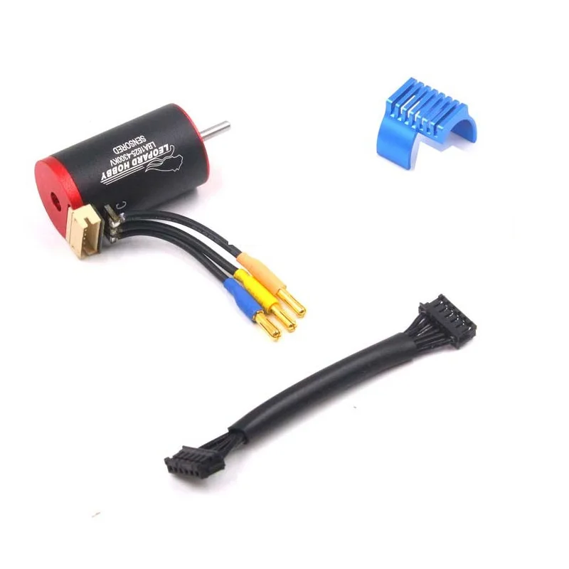 Двигатель SD leopard 1625 4300KV с радиатором 45 ESC Бесщеточный сенсорный комбинированный