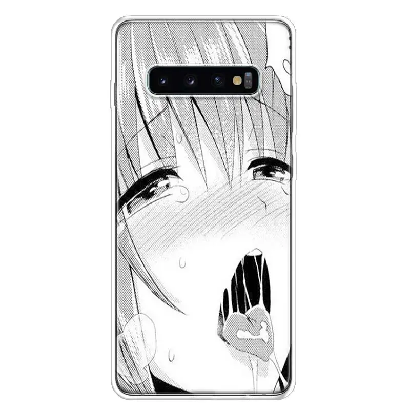 Аниме девушка Япония Манга чехол для телефона для samsung Galaxy S10+ Lite Note 10 9 8 S9 S8 J4 J6 J8 Plus S7 S6 чехол