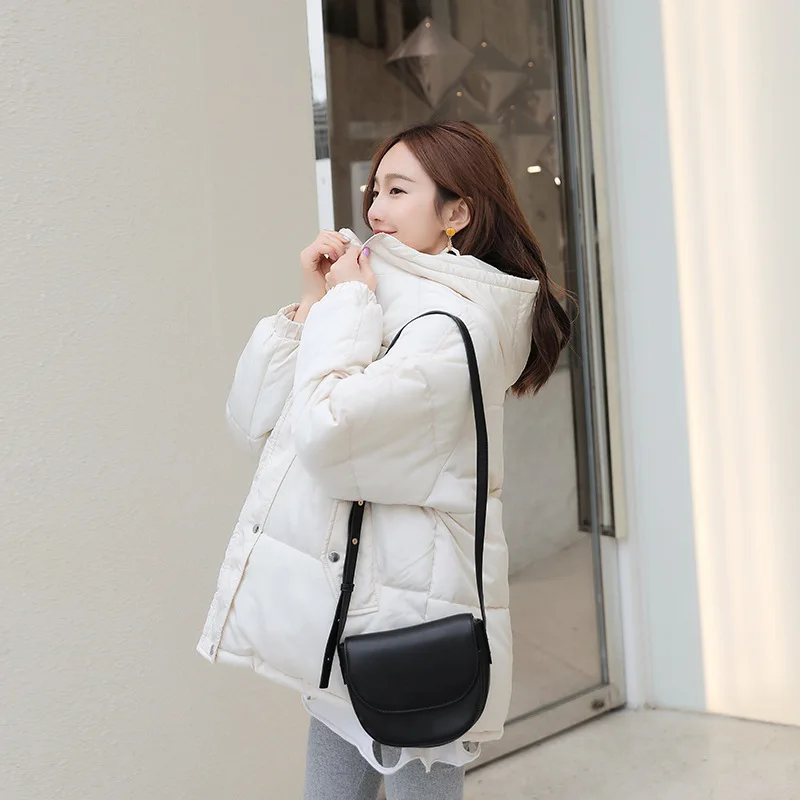 Women's Winters Coats 2020 Hooded Winter Bomber Jackets Women Thick Quited Cotton Parka Oversize Loose Jacket