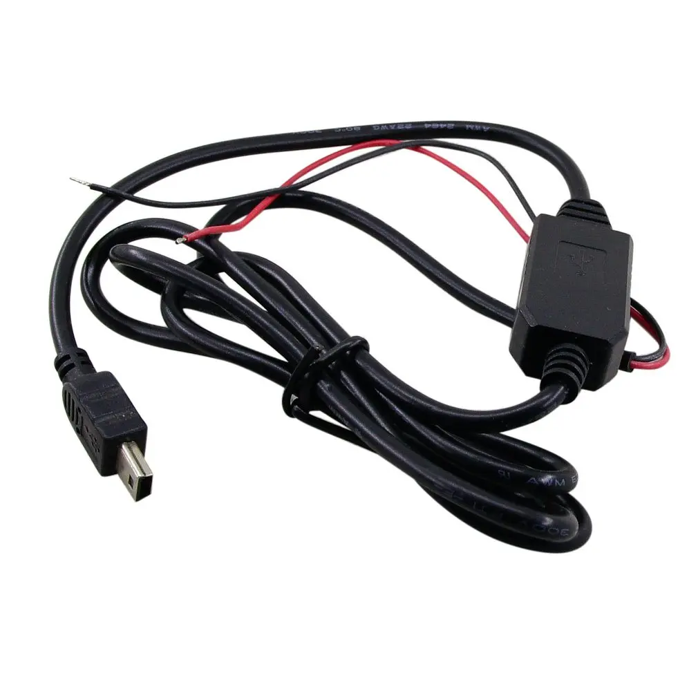 Оптовая продажа 1 м прямая или Угловая головка (слева) Micro USB DC в автомобильный