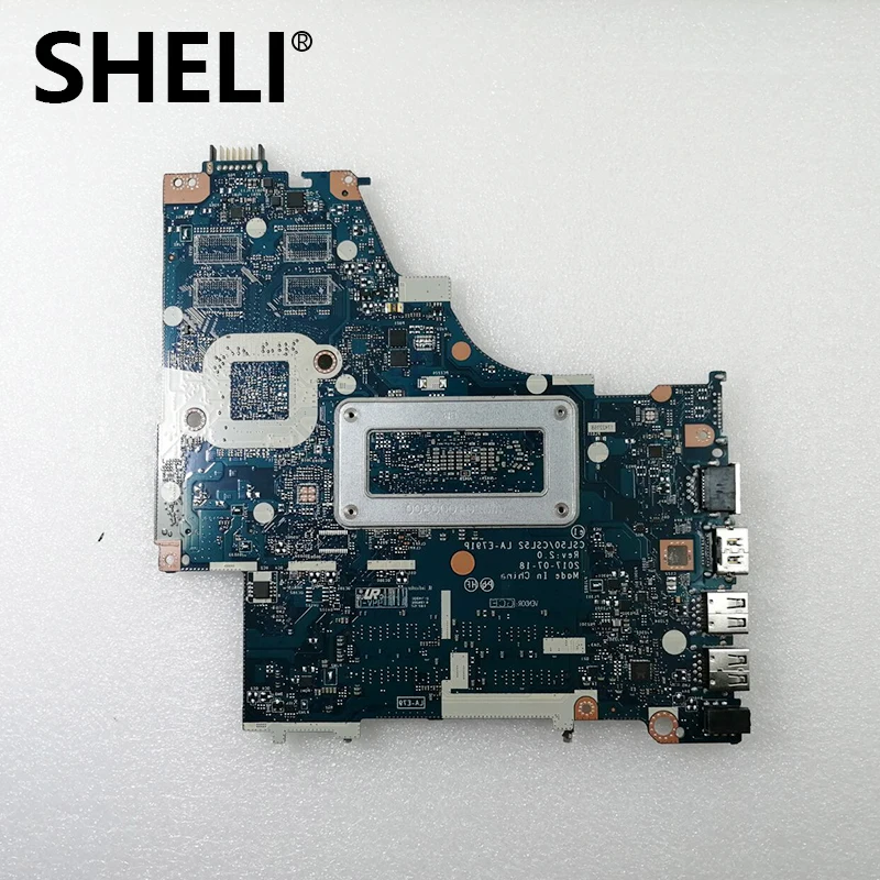 Материнская плата SHELI для ноутбука HP 250 G6 15 bs SR2UW W/ I3 6006U CPU 924750 601 CSL50/CSL52 LA E791P DDR4 тест