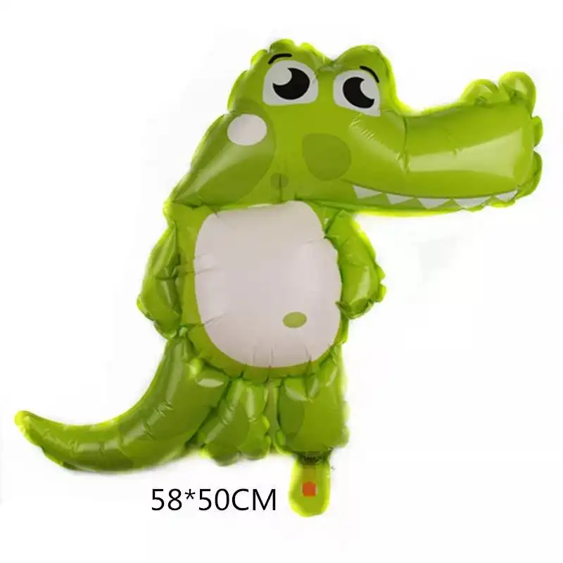 1 шт мультфильм животных Алюминиевая Пленка воздушный шар Дети День рождения