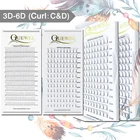 Профессиональные ресницы для наращивания ресниц C  D Curl из искусственной норки ручной работы