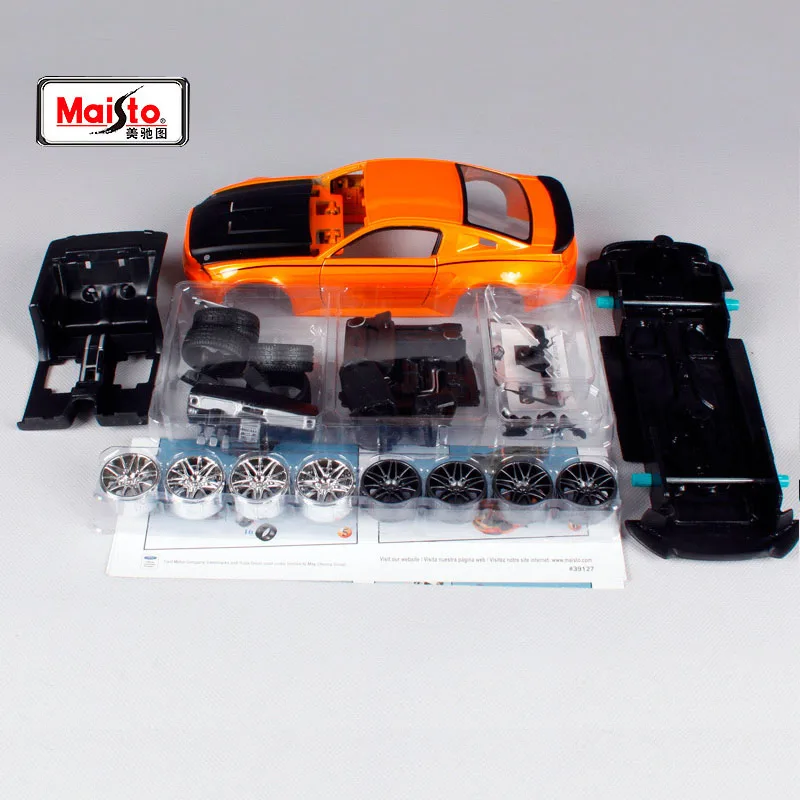 Новая Модель гоночного автомобиля Maisto 1:24 Ford Mustang GT 5 0 модель под давлением сделай