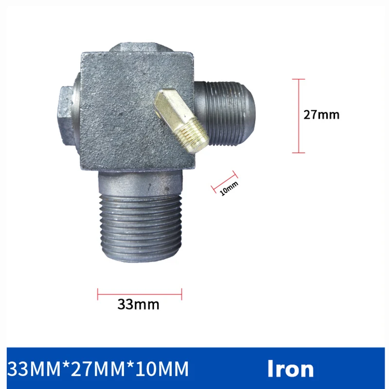 1 шт. обратный клапан из меди без масла с внутренней/наружной резьбой 3-портовый
