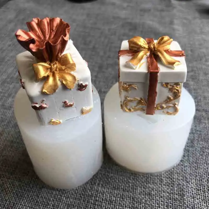 DIY Изысканная Подарочная коробка с украшением в виде кристаллов прессформу