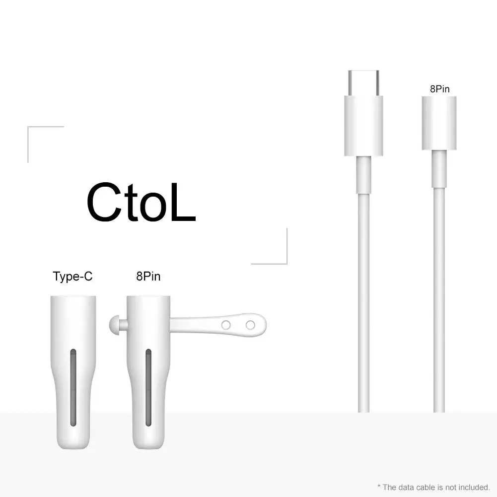 

Portable Silicone AtoL/CtoL USB Charging Cable Cord Protective Cover for iPhone